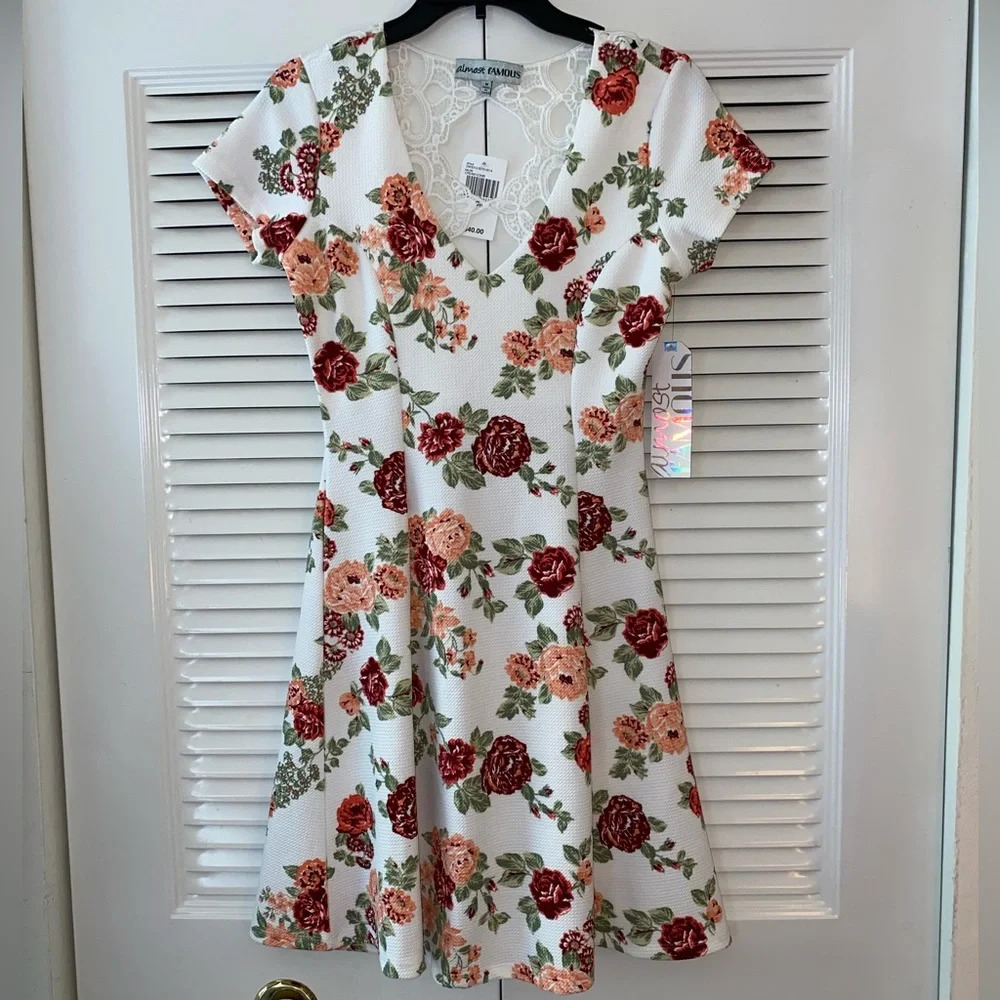 Almost Famous Floral Dress